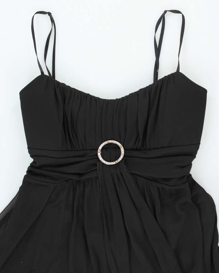 Y2k 00s Le Chateau Black Mini Dress - M