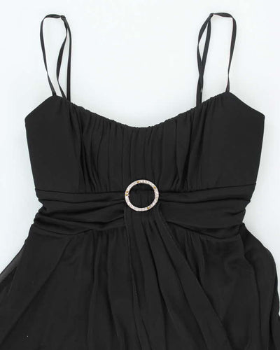 Y2k 00s Le Chateau Black Mini Dress - M