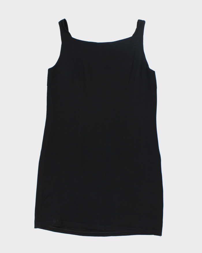 DKNY Black Pinafore Dress - M