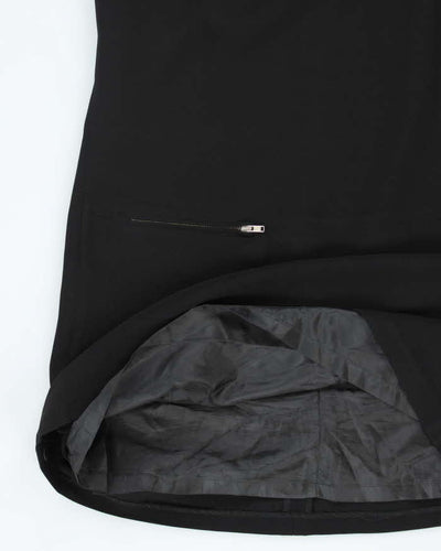 DKNY Black Pinafore Dress - M