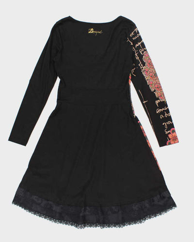 Y2k 00s Desigual Long Sleeve Dress - L