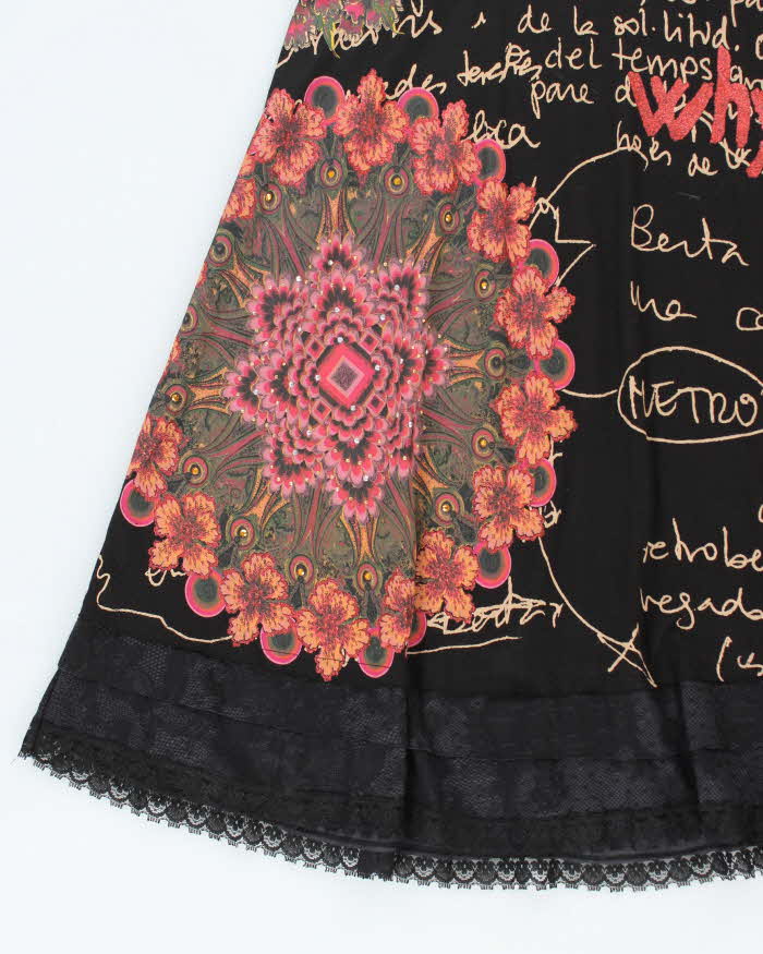 Y2k 00s Desigual Long Sleeve Dress - L