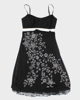 Y2k 00s Ruby Rox Beaded Dress - S
