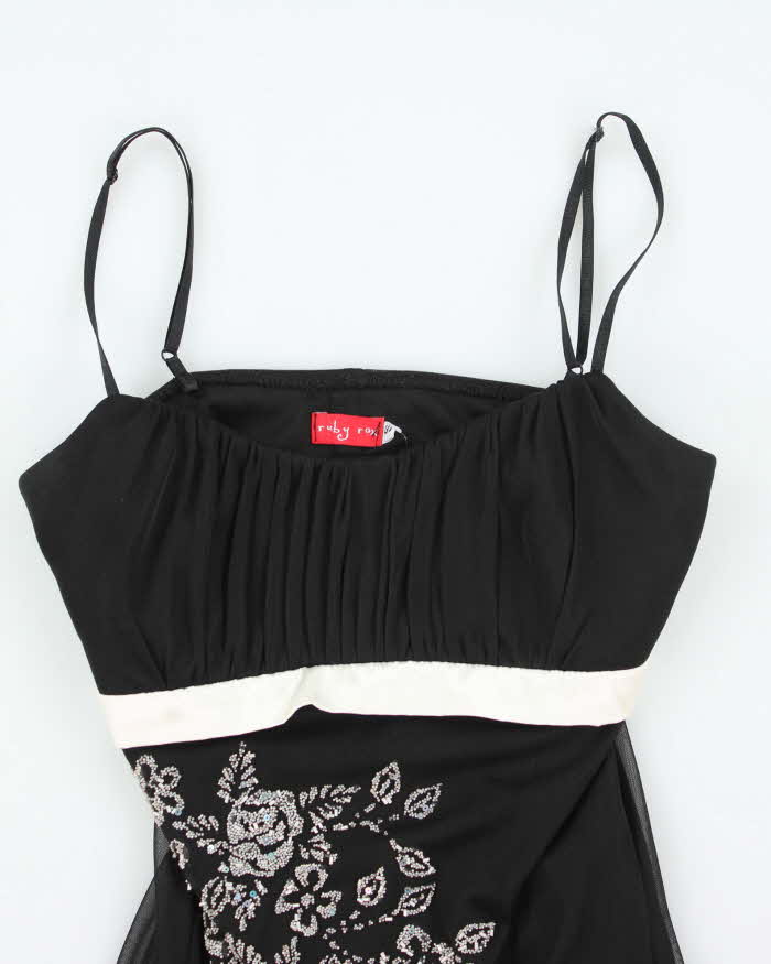 Y2k 00s Ruby Rox Beaded Dress - S