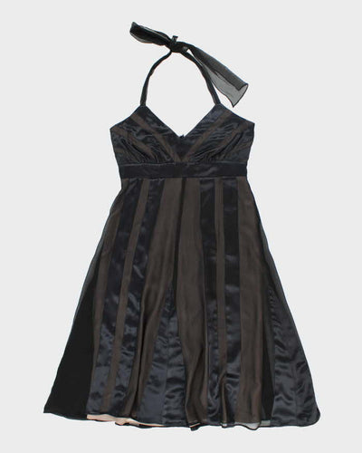 BCBG Max Azria Silk Halter Neck Dress - S