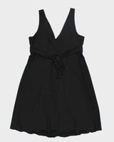 Y2k 00s Jessica Black Beaded Dress - L