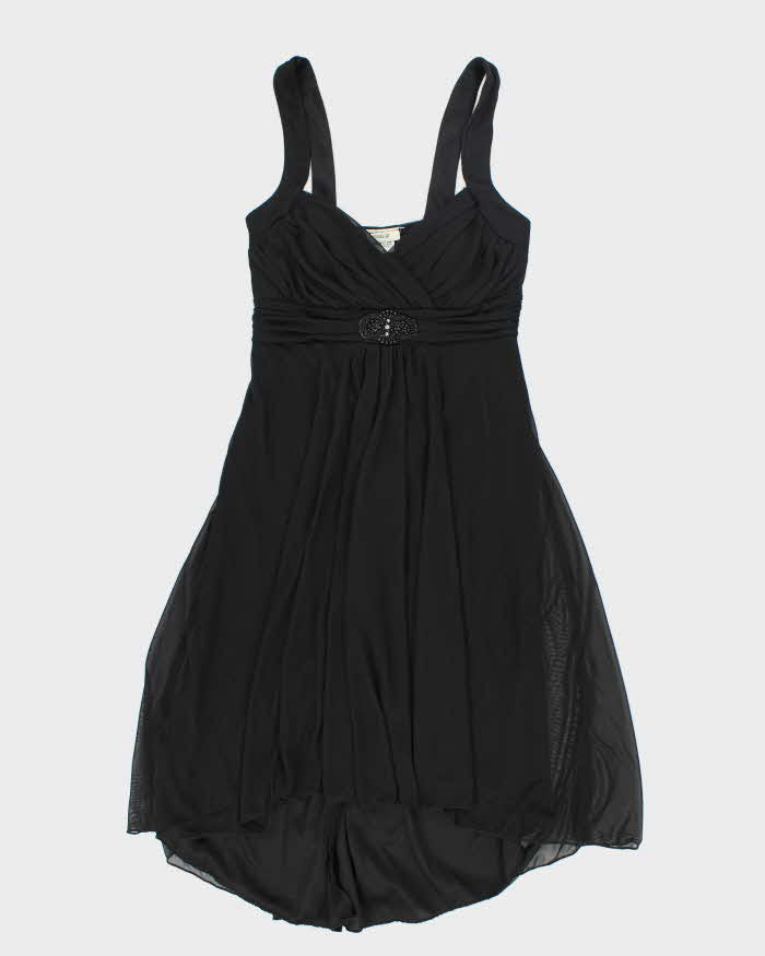 Y2k 00s Jessica Black Dress - S