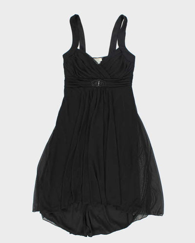 Y2k 00s Jessica Black Dress - S