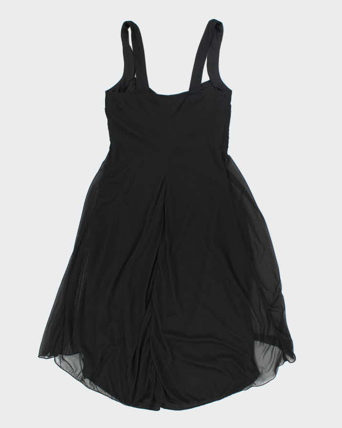 Y2k 00s Jessica Black Dress - S