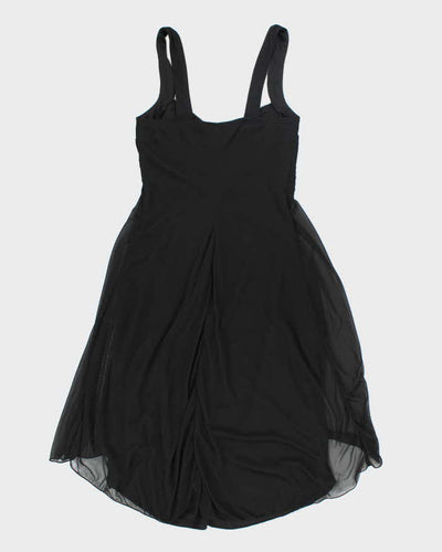 Y2k 00s Jessica Black Dress - S