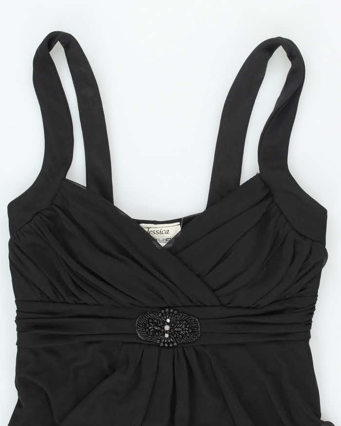 Y2k 00s Jessica Black Dress - S