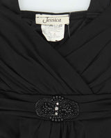 Y2k 00s Jessica Black Dress - S