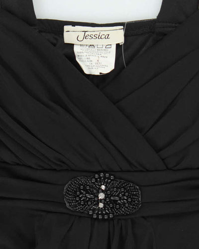 Y2k 00s Jessica Black Dress - S