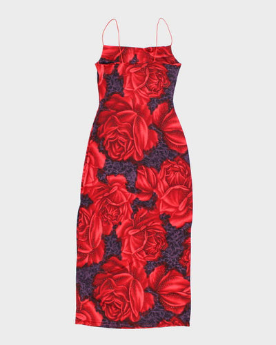 Y2k 00s Tony Roko Floral Dress - S