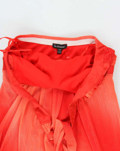 Y2k 00s Le Chateau Sparkly Halter Dress - XS