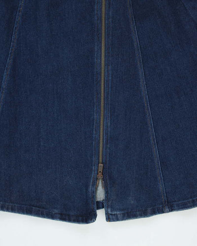 Y2k 00s Miss Sixty Denim Long Sleeve Dress - XS