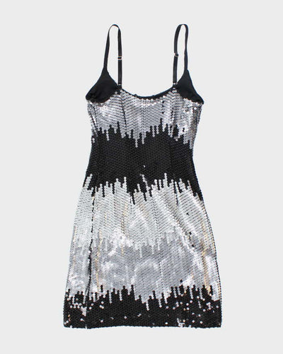 Y2k 00s Guess Sequin Mini Dress - S