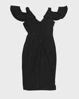 Y2k 00s Le Chateau Black Dress - XS
