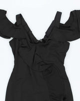 Y2k 00s Le Chateau Black Dress - XS