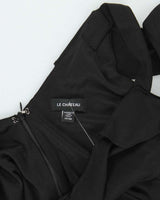 Y2k 00s Le Chateau Black Dress - XS