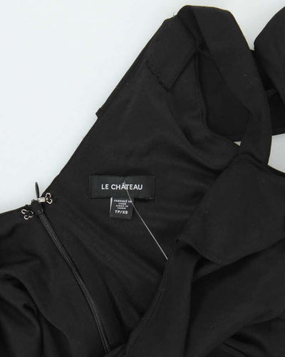 Y2k 00s Le Chateau Black Dress - XS