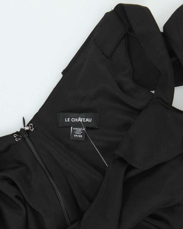 Y2k 00s Le Chateau Black Dress - XS
