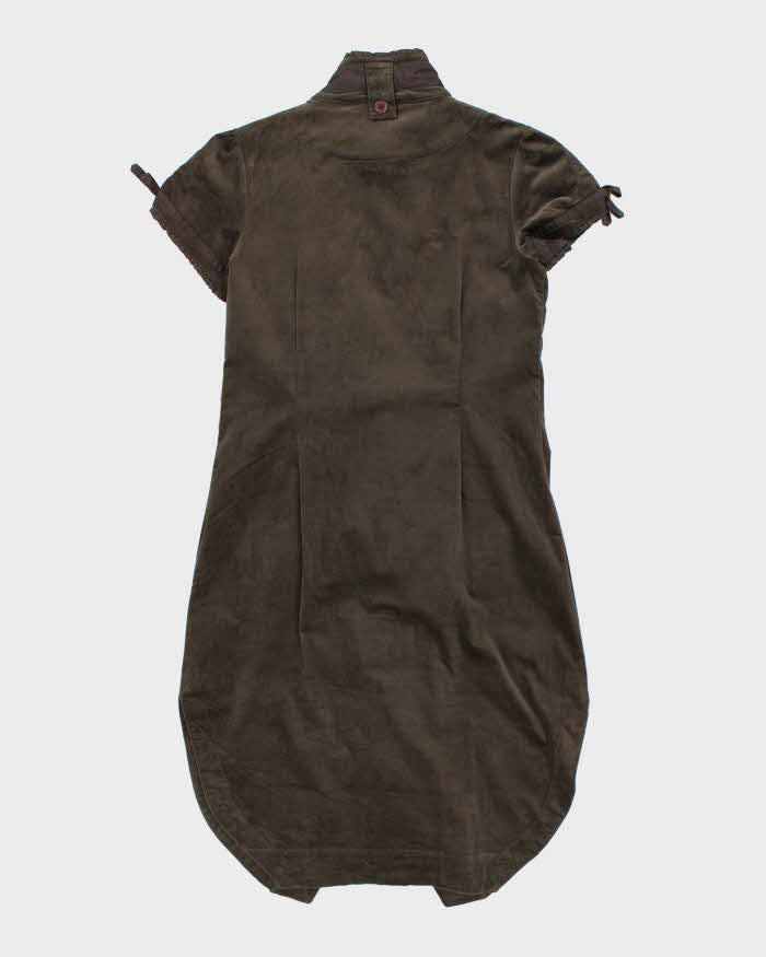Vintage 90s Kozae Asymmetric Button-Up Dress - M