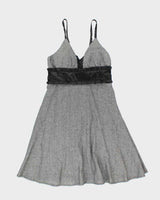 Vintage Y2k 00s Wet Seal Lace-Up Dress - L