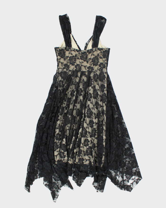 Vintage Y2k 00s Oasis Lace Dress - XS