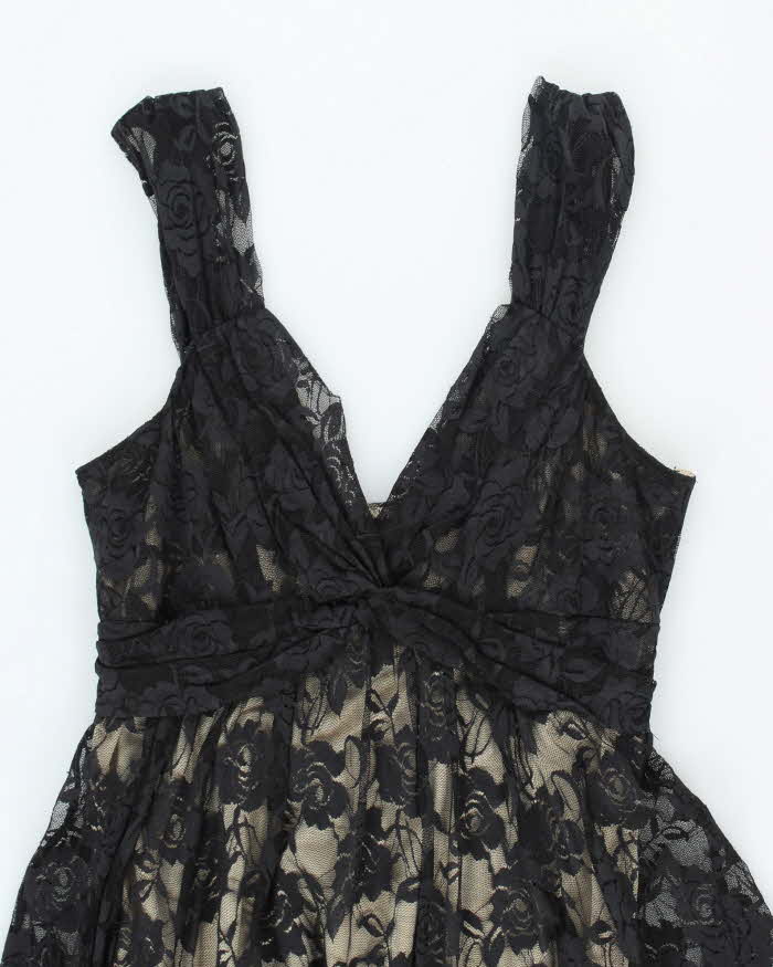 Vintage Y2k 00s Oasis Lace Dress - XS