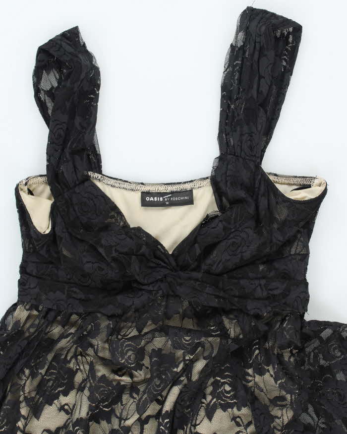 Vintage Y2k 00s Oasis Lace Dress - XS
