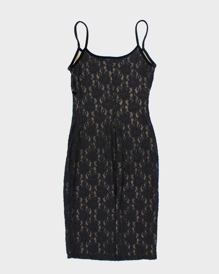 Vintage 90s Exotica Lace Dress - M