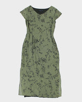 Vintage 90s Alo Floral Dress - S