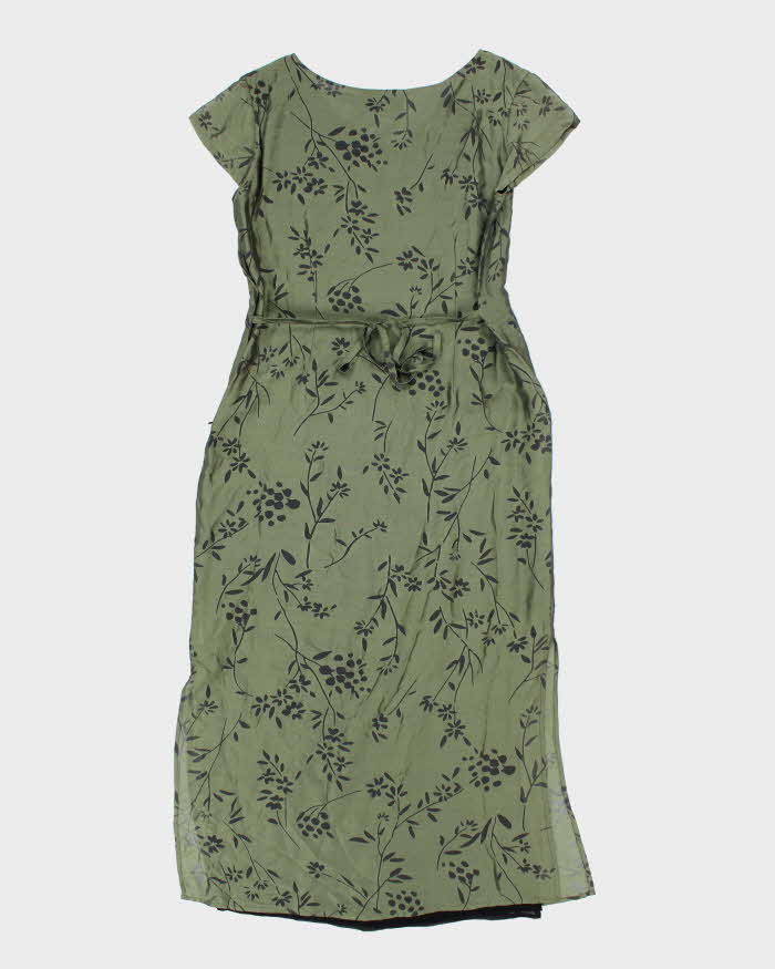 Vintage 90s Alo Floral Dress - S