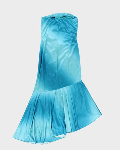 Vintage Y2k 00s Juliet Blue Shimmery Dress - XS