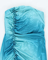 Vintage Y2k 00s Juliet Blue Shimmery Dress - XS