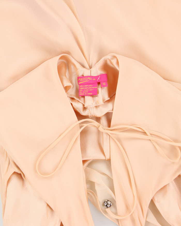 Vintage 90s Massimo Silk Dress - S