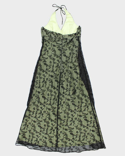 Vintage 90s Fairweather Halter Dress - S