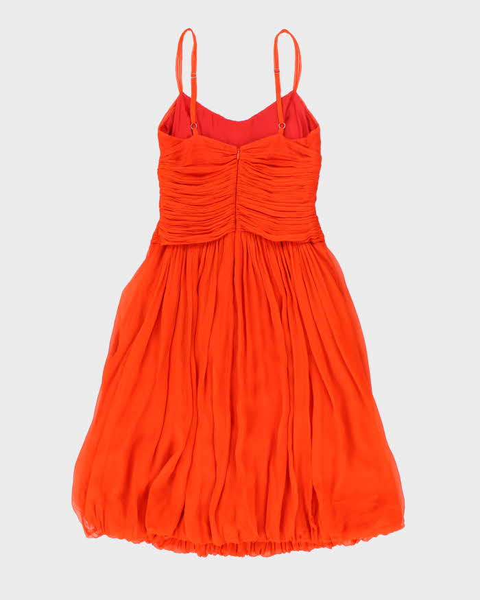 Vintage Y2k 00s BCBG Orange Dress - XS
