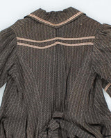 Vintage 1900s Long Sleeve Smock Dress - S