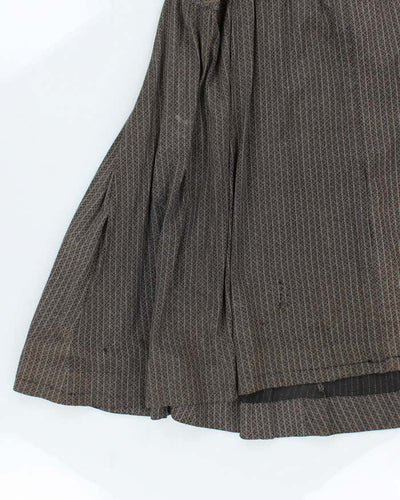 Vintage 1900s Long Sleeve Smock Dress - S