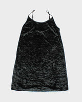 Vintage Y2k 00s Victoria's Secret Velvet Slip Dress - S