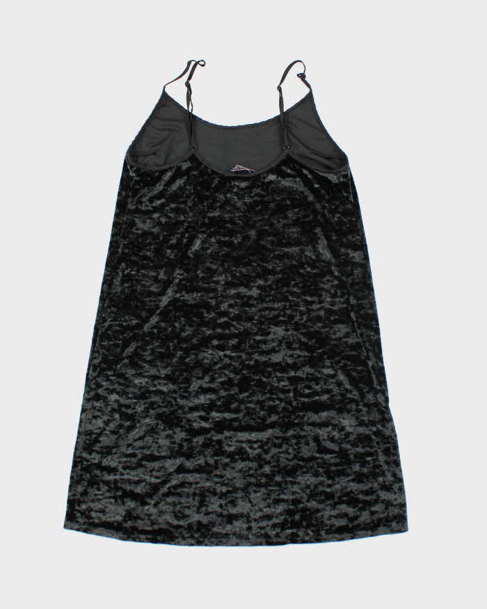 Vintage Y2k 00s Victoria's Secret Velvet Slip Dress - S
