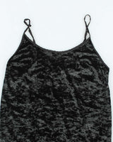 Vintage Y2k 00s Victoria's Secret Velvet Slip Dress - S