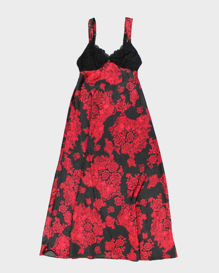 Vintage Y2k 00s In Bloom Slip Dress - M
