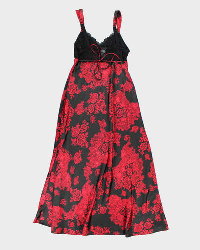 Vintage Y2k 00s In Bloom Slip Dress - M
