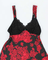 Vintage Y2k 00s In Bloom Slip Dress - M