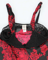 Vintage Y2k 00s In Bloom Slip Dress - M