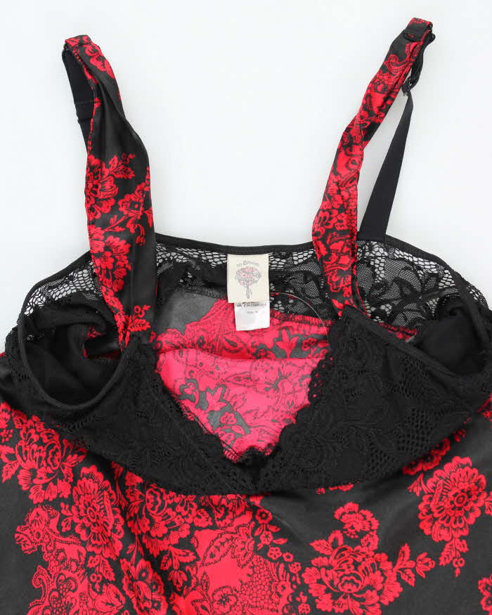 Vintage Y2k 00s In Bloom Slip Dress - M