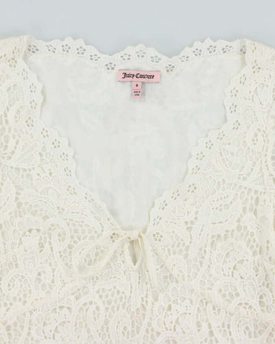 Vintage Y2k 00s Juicy Couture Lace Dress - S